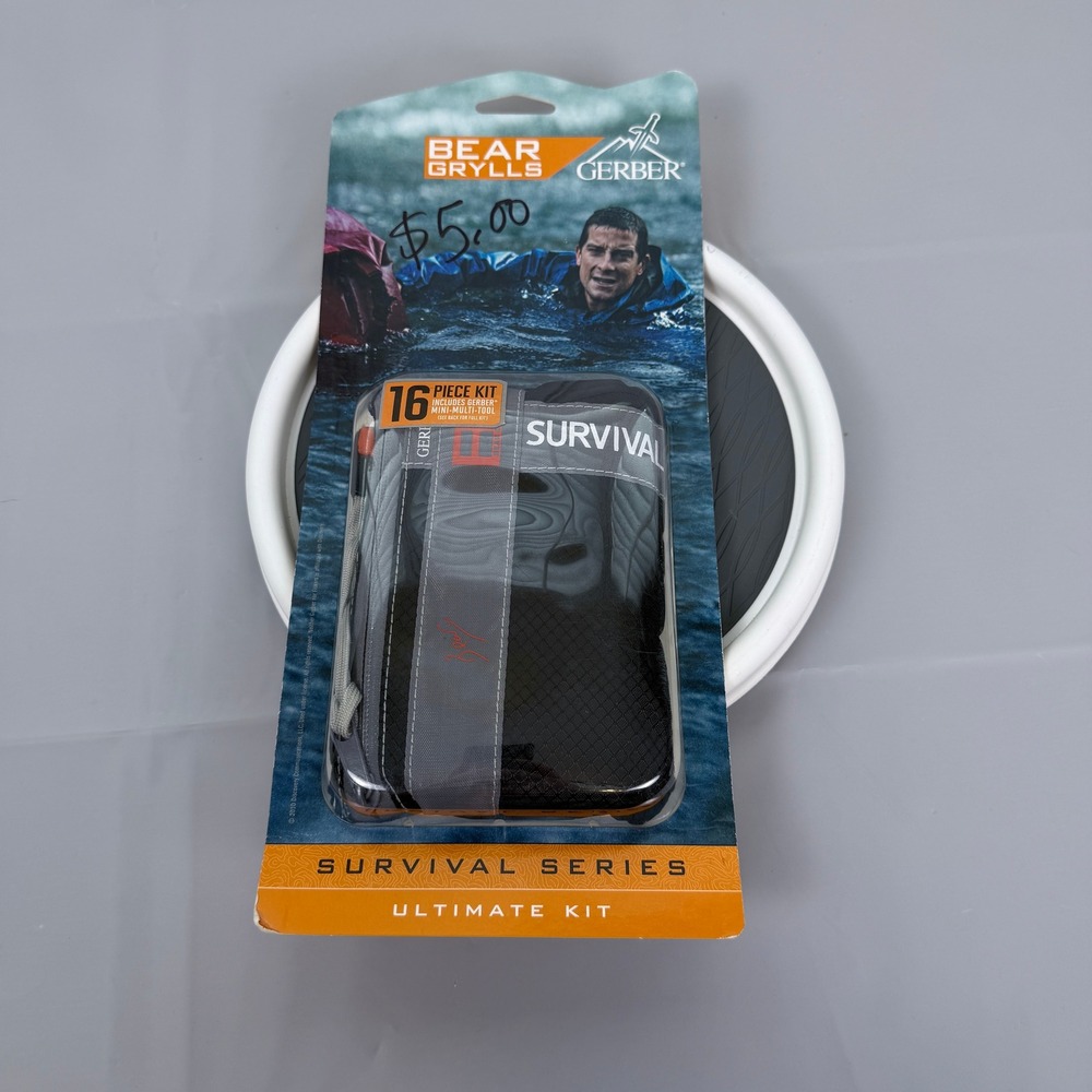 Gerber Bear Grylls Survival Series Ultimate Kit 16 Piece Emergency Set 31-000701